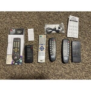 Remote Lot Universal Remotes Untested Some New All Backs There